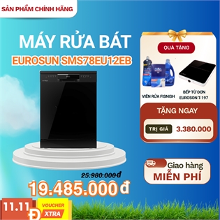 Máy rửa bát 14 bộ Eurosun SMS78EU12EB